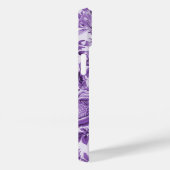 カントリフランスのーサイドトイレデジュイパープル Case-Mate iPhoneケース (裏面 / 右)