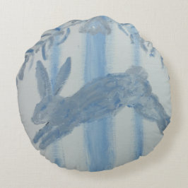 カントリフランスのーバニーラビット ラウンドクッション