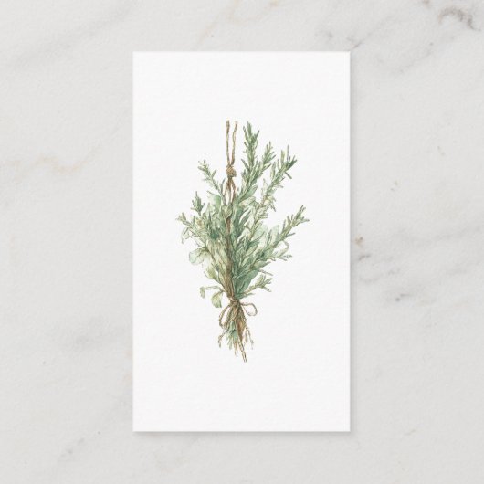 カントリフランスのーローズマ素朴リーボタニッ結婚クス エンクロージャーカード (裏面)