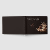 カントリモダンーエレガントウエスタン – フローラ ゲストブック (全面)