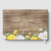 カントリユニークー素朴ウエスタンボホ金ゴールド ゲストブック (裏面)