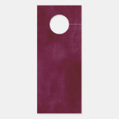 カントリーおもしろい開花結婚のゲストが邪魔しない ドアノブサイン (裏面)