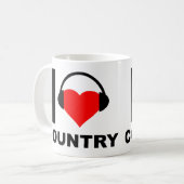 カントリーが好き Funny Mug コーヒーマグカップ (正面左)