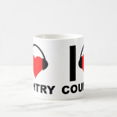 カントリーが好き Funny Mug コーヒーマグカップ (中央)