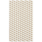 カントリーとウェスタン結婚ズのカウボーイ・ブーツ テーブルクロス (正面)