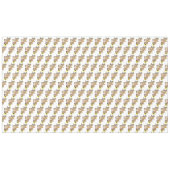 カントリーとウェスタン結婚ズのカウボーイ・ブーツ テーブルクロス (正面(横))