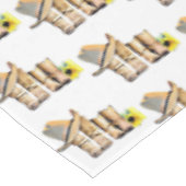 カントリーとウェスタン結婚ズのカウボーイ・ブーツ テーブルクロス (アングル)