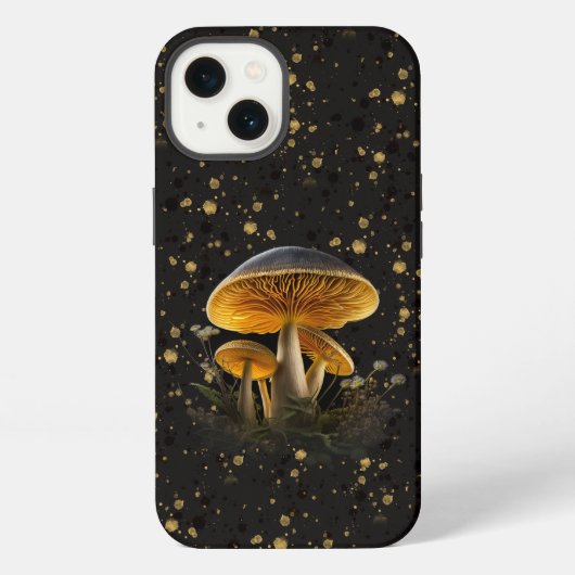 カントリーなキノコ iPhoneケース (裏面)