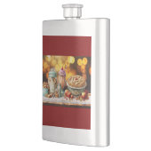 カントリーのグッズ フラスク (左)