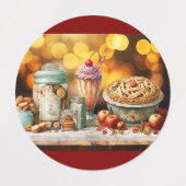 カントリーのグッズ ラベル (デザイン1)