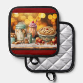 カントリーのグッズ 鍋敷き (正面/裏面)