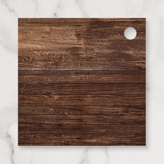 カントリーはっきりしたヒマワリ |ウッドありがとう フェイバータグ (裏面)