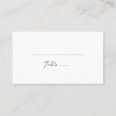 カントリーはっきりしたヒマワリ |ウッド結婚の座席表 プレイスカード (正面)