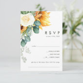 カントリーはっきりしたヒマワリ |濃い緑の歌のリクエスト 出欠カード (スタンド正面)