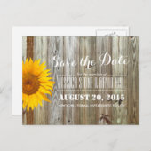 カントリーひまわりトウェイン&バーンウッドセーブ 案内ポストカード (正面/裏面)