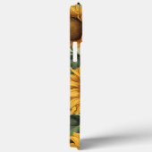 カントリーひまわりモノグラム Case-Mate iPhoneケース (裏面 / 右)