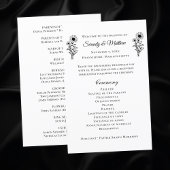 カントリーひまわり素朴フローラ結婚式 プログラム