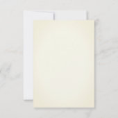 カントリーひまわり結婚ウェスタンの水色 サンキューカード (裏面)