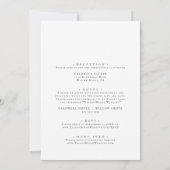 カントリーひまわり結婚前面 招待状 (裏面)