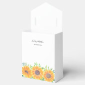 カントリーひまわり結婚水彩 フェイバーボックス (オープン)