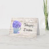 カントリーアジサイ大フォントイースターカード シーズンカード (正面)