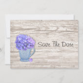 カントリーアジサイ日付の保存 セーブザデート (正面)