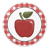 カントリーアップルキッチンセラミックノブ セラミックノブ (正面)