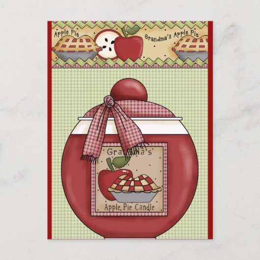 カントリーアップルパイ ポストカード (正面)