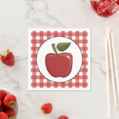 カントリーアップルフルーツ紙ナプキン スタンダードカクテルナプキン (インサイチュ)
