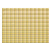 カントリーイエロープレイド テーブルクロス (正面(横))