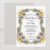 カントリーインクフラワーズ招待状 招待状 (正面/裏面)