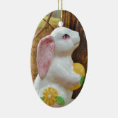 カントリーイースターバニー セラミックオーナメント (右)