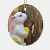 カントリーイースターバニー セラミックオーナメント (左)