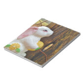 カントリーイースターバニー ノートパッド (回転)