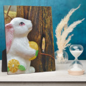 カントリーイースターバニー フォトプラーク (側面)