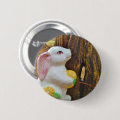 カントリーイースターバニー 缶バッジ (正面&裏面)