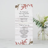 カントリーウィンターホリデーベリー&パインコーンプログラム プログラム (スタンド正面)