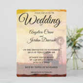 カントリーウィンドミル素朴ウェディング招待 招待状 (スタンド正面)