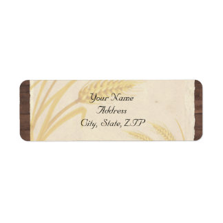 カントリーウィートグラスオンパーチメント ラベル