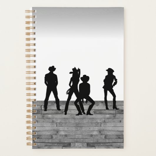 カントリーウェスタンおもしろい プランナー手帳 (正面)