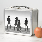 カントリーウェスタンおもしろい メタルランチボックス (インサイチュ)