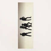 カントリーウェスタンおもしろい ヨガマット (正面)