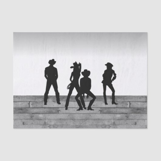 カントリーウェスタンおもしろい 薄葉紙 (正面)