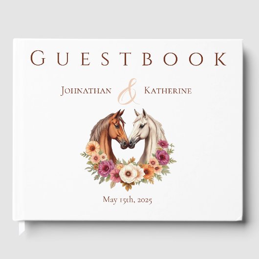 カントリーウェスタンの馬 ゲストブック (正面)