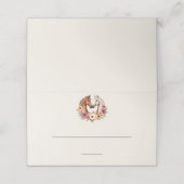 カントリーウェスタンの馬 プレイスカード (外部開封)