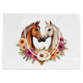 カントリーウェスタンの馬 ラージペーパーバッグ (裏面)