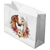 カントリーウェスタンの馬 ラージペーパーバッグ (正面アングル)