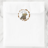 カントリーウェスタンカウガール独身最後の夜 ラウンドシール (バッグ)