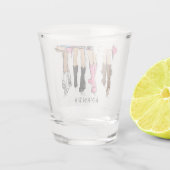 カントリーウェスタンカスタムファッションカウボーイブーツ ショットグラス (裏面)