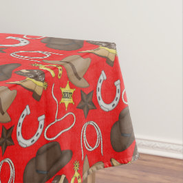 カントリーウェスタンスタイルテーブルクロス テーブルクロス